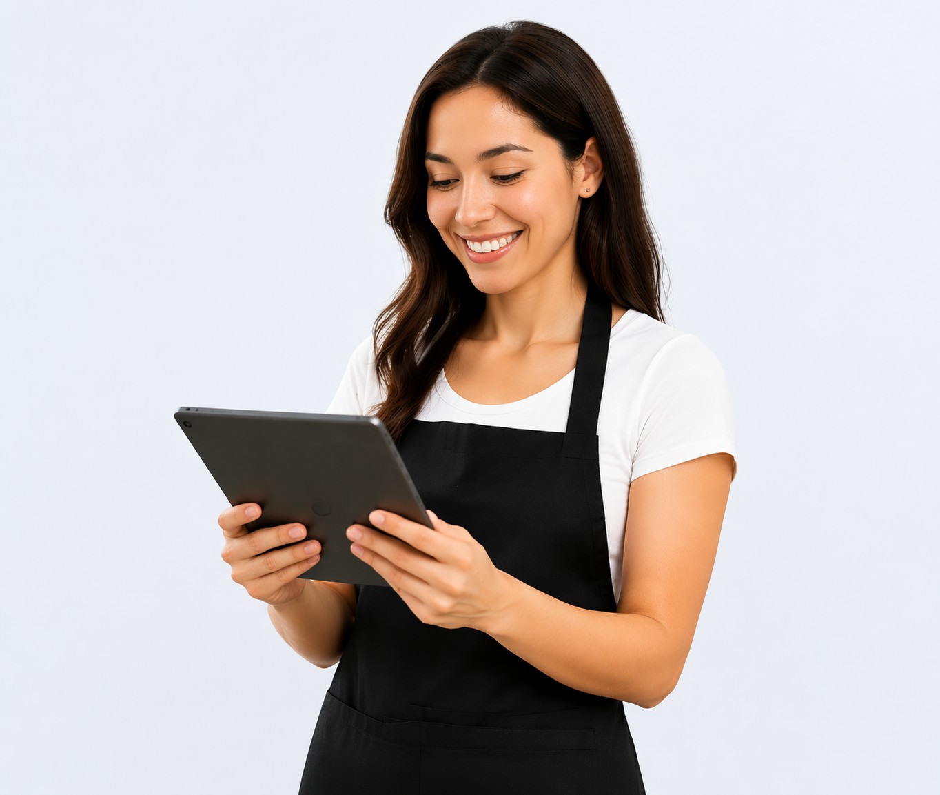 Profesional con tablet