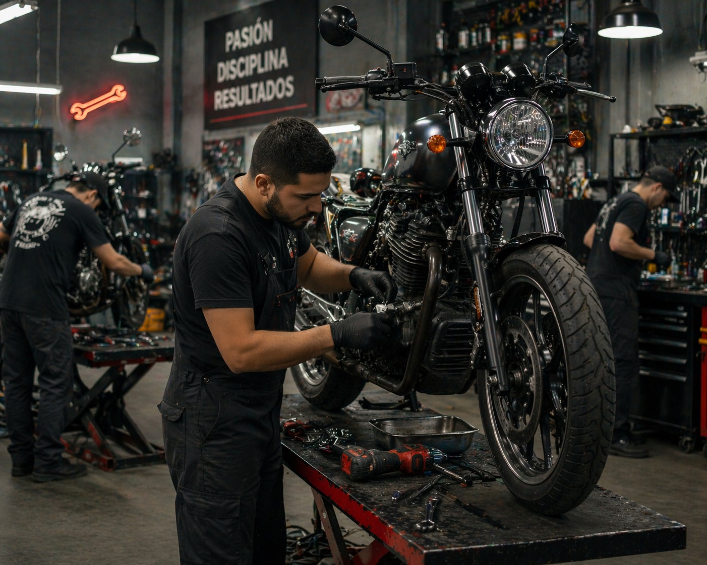 Talleres de motos y carros